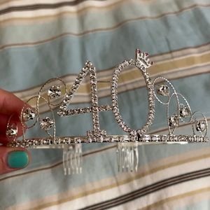 40th Birthday Crown